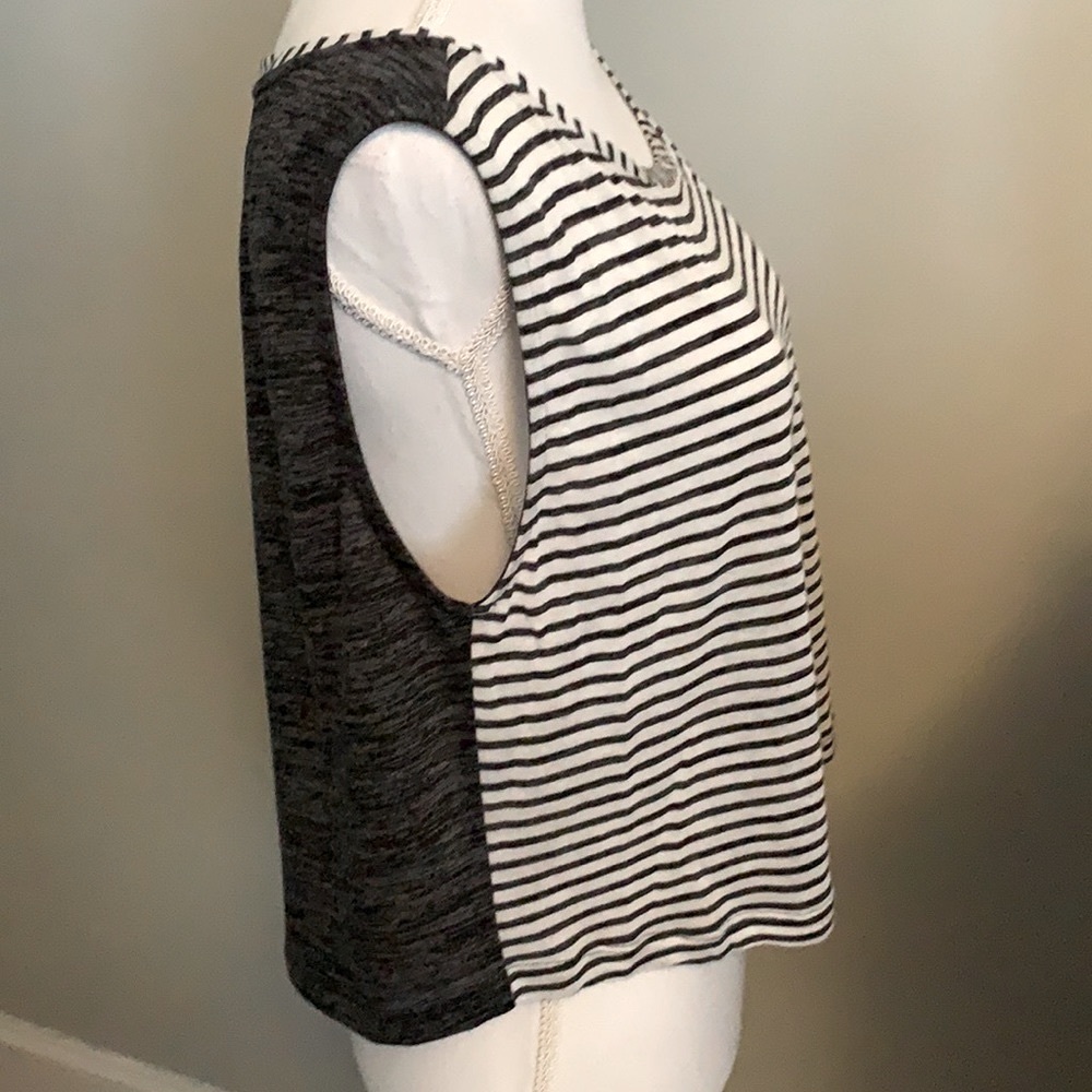 Burning Torch striped top
